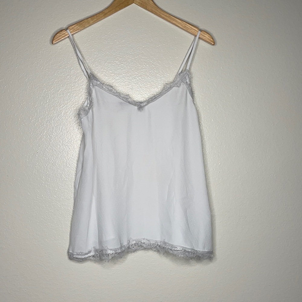 Zara Basic White Tank Top sz Small